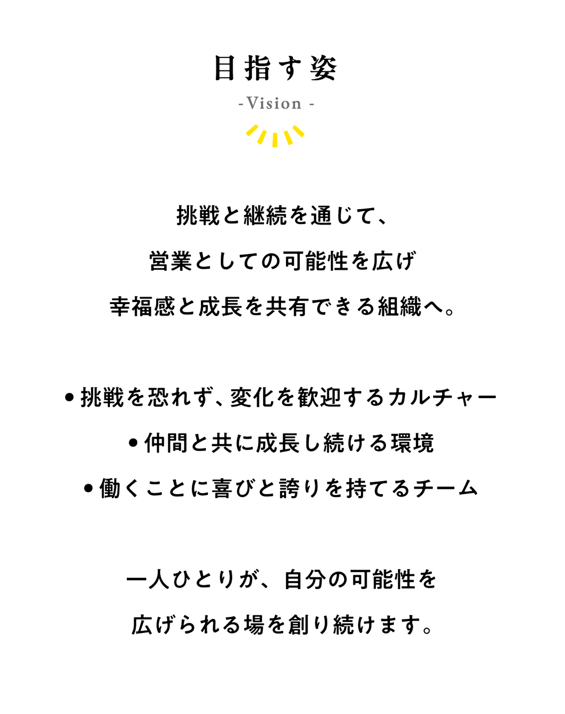 株式会社ソースの目指す姿